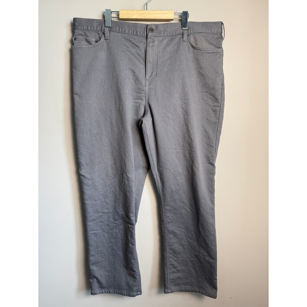 Banana Republic Traveler Slim Fit Pants Gray 40x32 Mens Chino Casual Gorpcore
